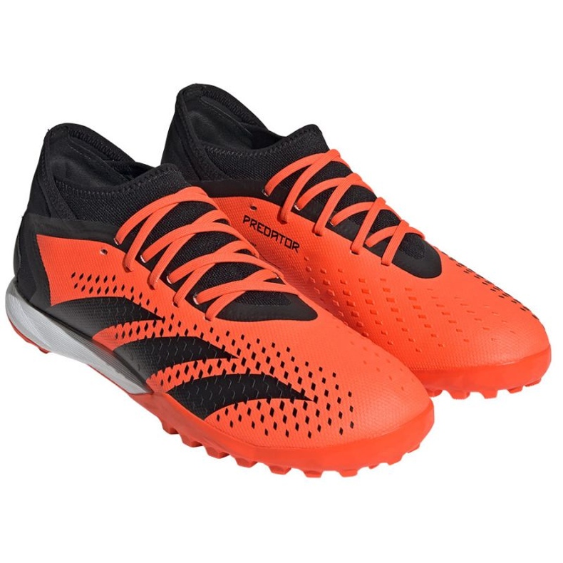 Scarpe da calcio Adidas Predator Accuracy.3 Tf M GW4638 arancia arance e rossi 1