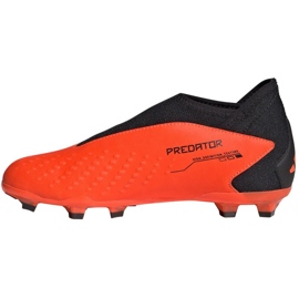 Scarpe da calcio Adidas Predator Accuracy.3 Fg Ll Jr GW4607 arancia arance e rosse 1