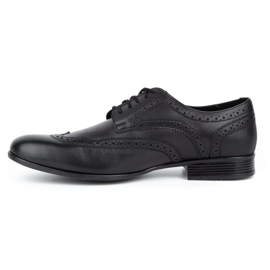 Olivier Scarpe formali Scarpe brogue nere nero 1