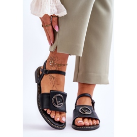 Sandali Classici da Donna S.Barski KV-2775-45 Neri nero 1