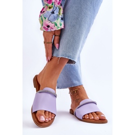 Eleganti tacchi piatti Viola Termen 2