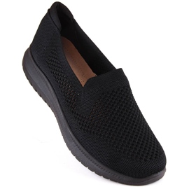 Atletico Comode scarpe sportive da donna nere Stile da donna nero 1