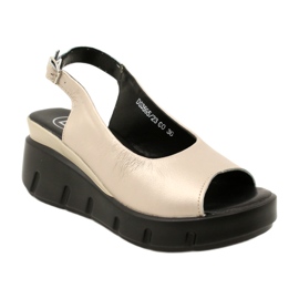 Sandali con Zeppa Oro Filippo DS3595/23 GO d'oro 1