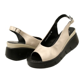Sandali con Zeppa Oro Filippo DS3595/23 GO d'oro 4