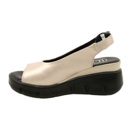 Sandali con Zeppa Oro Filippo DS3595/23 GO d'oro 2