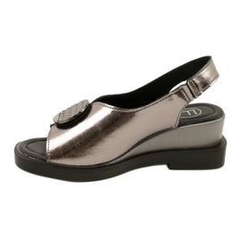 Sandali con Zeppa Gun Metal Filippo DS4469/23 marrone 2