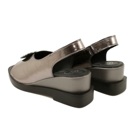 Sandali con Zeppa Gun Metal Filippo DS4469/23 marrone 5