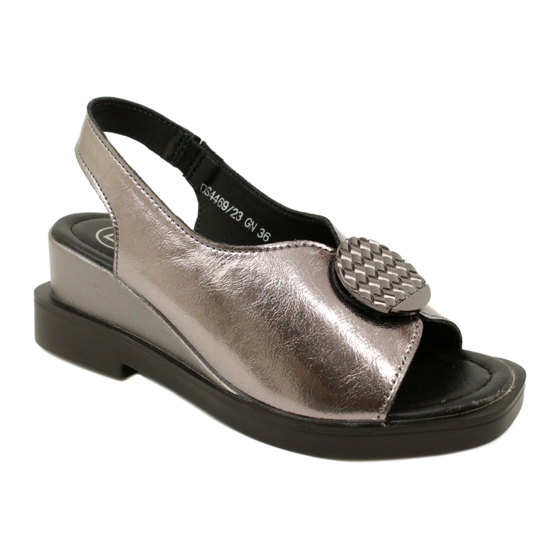 Sandali con Zeppa Gun Metal Filippo DS4469/23 marrone 1