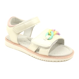 Evento Sandali Da Bambina Con Catena Miss 23DZ23-5888 beige 1