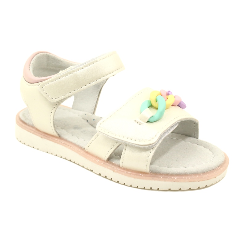 Evento Sandali Da Bambina Con Catena Miss 23DZ23-5888 beige 1