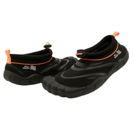 Scarpe da acqua in neoprene ProWater PRO-23-37-126M Nere nero 4