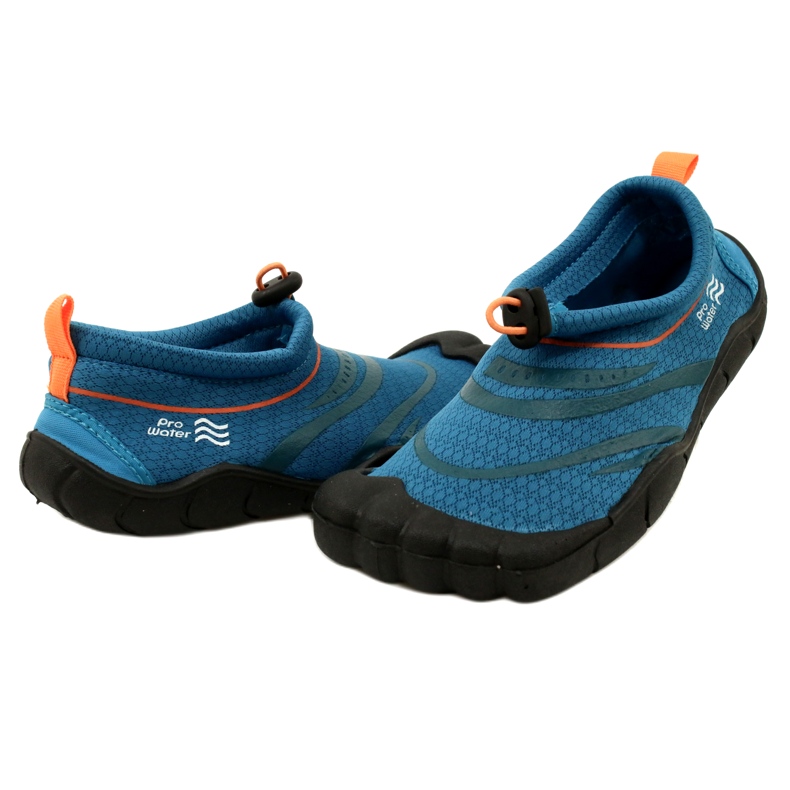 Scarpe da acqua in neoprene ProWater PRO-23-37-128L blu 4