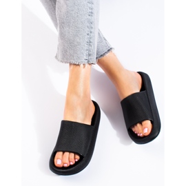 Pantofole Shelovet nere da donna nero 1