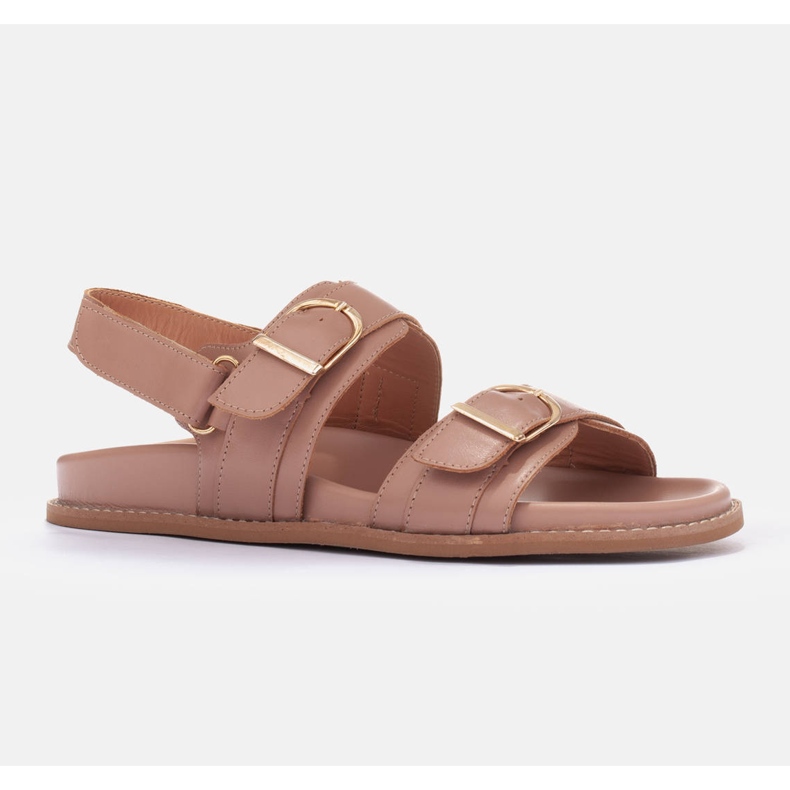 Marco Shoes Sandali con fibbia beige 1