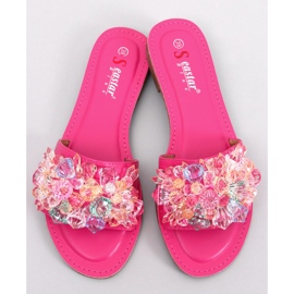Seastar Pantofole con pietre colorate Estrada Fucsia rosa 1
