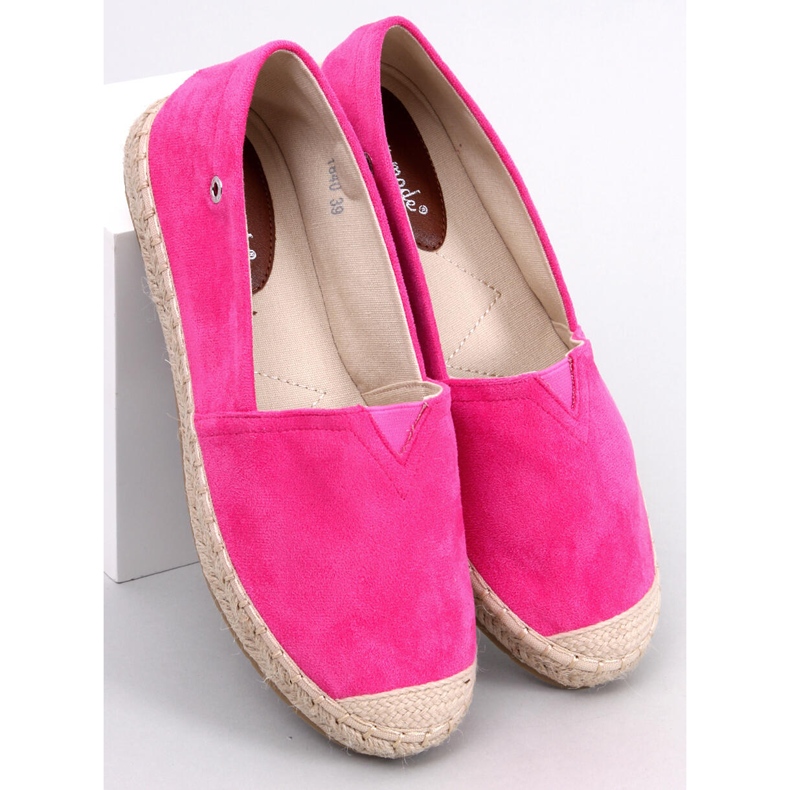 Espadrillas fucsia Pitts da donna rosa 1