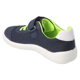 Scarpe per bambini Befado blu navy/verde 451Y004 2