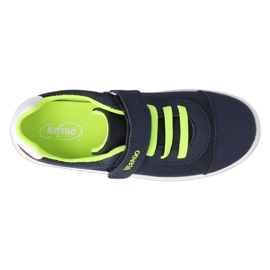 Scarpe per bambini Befado blu navy/verde 451Y004 1