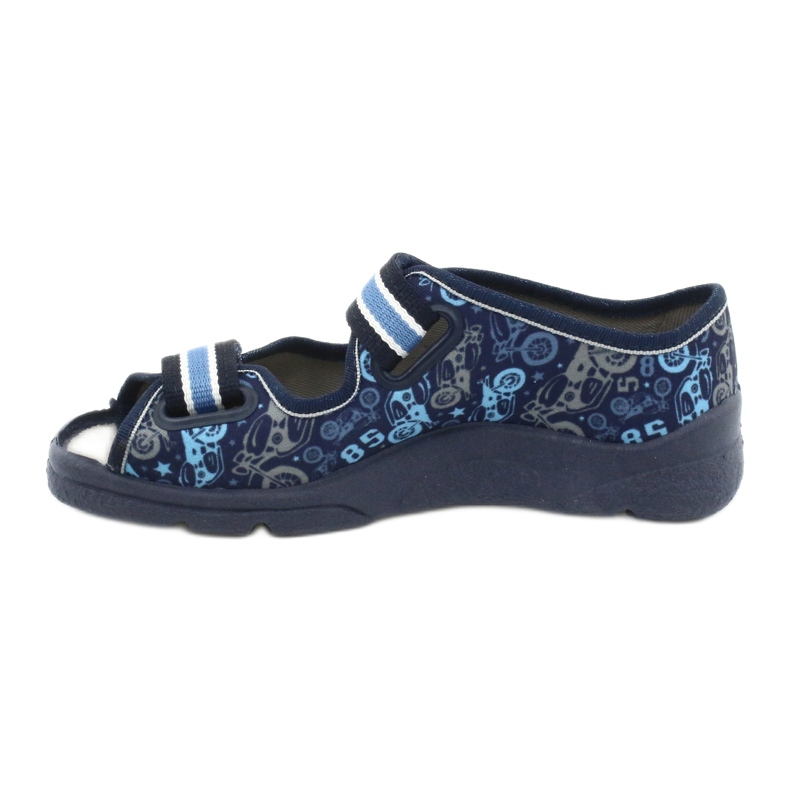 Sandali per bambini di Befado 969x159 blu 3