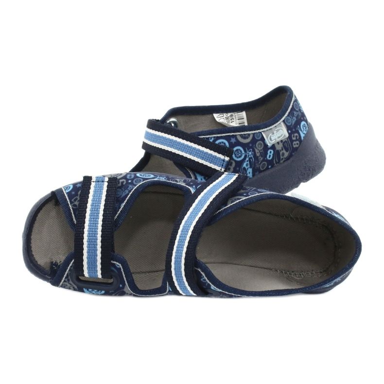 Sandali per bambini di Befado 969x159 blu 6