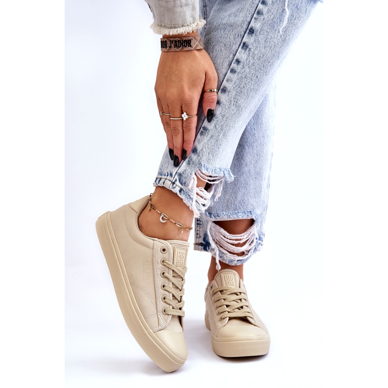 Sneakers Classiche Basse Big Star LL274094 Beige 3