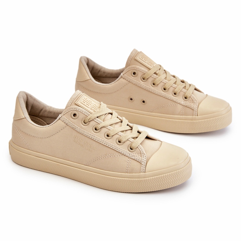 Sneakers Classiche Basse Big Star LL274094 Beige 4