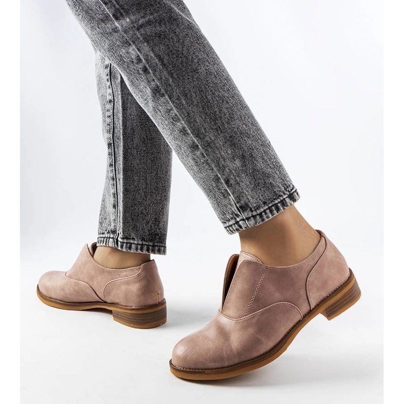 Francesina beige LS5379 Tortora 1