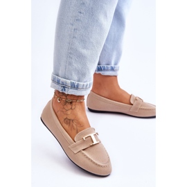 Mocassini Classic Slip On Carly Beige Chiaro 2