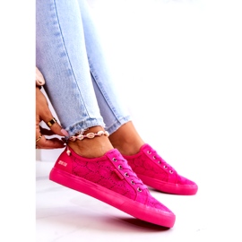 Sneakers traforate Big Star JJ274060 Rosa 7