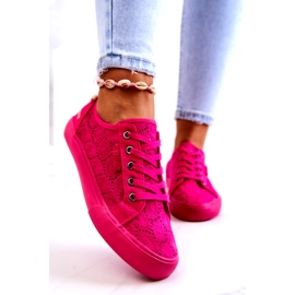 Sneakers traforate Big Star JJ274060 Rosa 3
