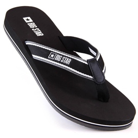 Infradito piatto nero Big Star JJ274A377 1