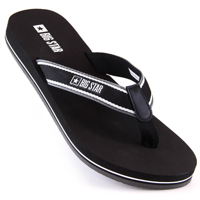 Infradito piatto nero Big Star JJ274A377 1