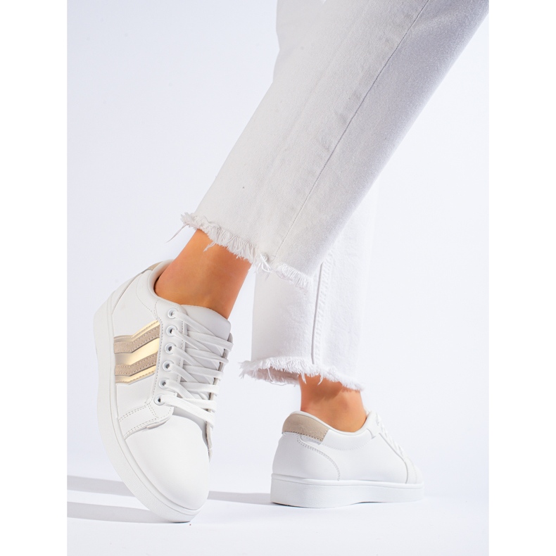 Scarpe sportive classiche bianche Shelovet bianco 1
