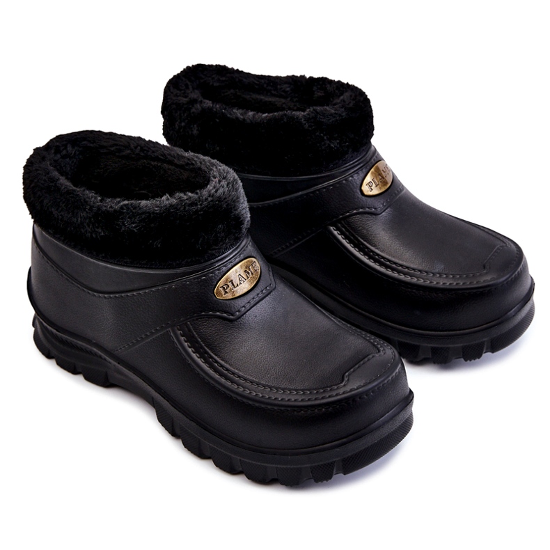PM2 Stivali da pioggia isolati in schiuma da uomo Black Tanyo nero 1
