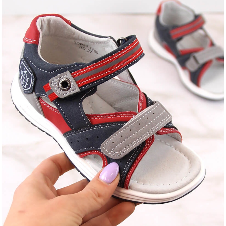 McKeylor 47700 sandali con velcro multicolore da bambino 1