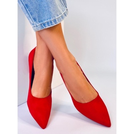 Tacchi alti classici da donna Eurielle Red rosso 1