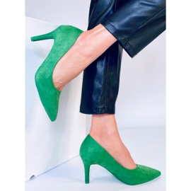 Tacchi alti classici da donna Eurielle Green verde 2