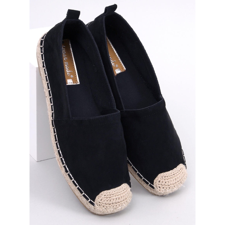 Espadrillas Zahn da donna di colore nero 1