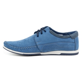 KOMODO Scarpe Mocassini uomo 875 blu 1