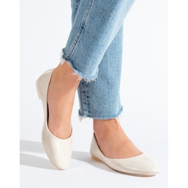 Ballerine da donna beige realizzate in ecopelle Shelovet 1
