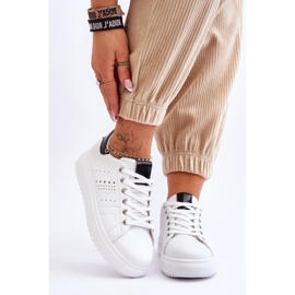 Scarpe sportive da donna bianche e nere Be First! bianca 1