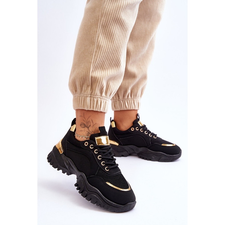 Scarpe da ginnastica con plateau classiche nere ne hanno bisogno nero 2
