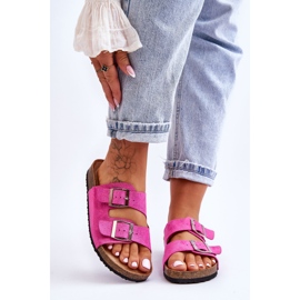 FB1 Pantofole Slip-On Fucsia Destino da donna rosa 1