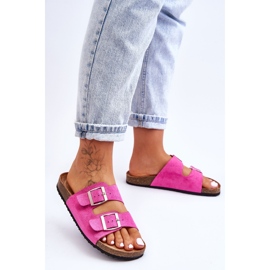 FB1 Pantofole Slip-On Fucsia Destino da donna rosa 2