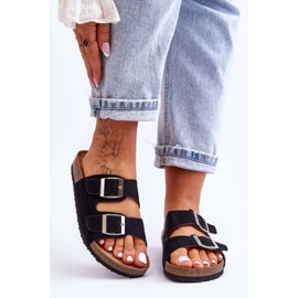FB1 Sandali Slip-on da donna Destino nero 1