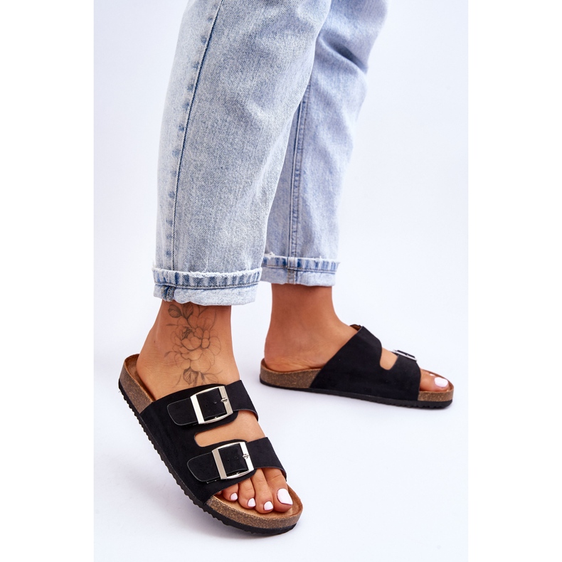 FB1 Sandali Slip-on da donna Destino nero 2