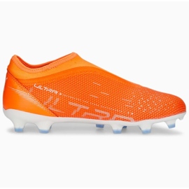 Scarpe da calcio Puma Ultra Match Ll FG/AG 107229 01 arancia arance e rosse 1
