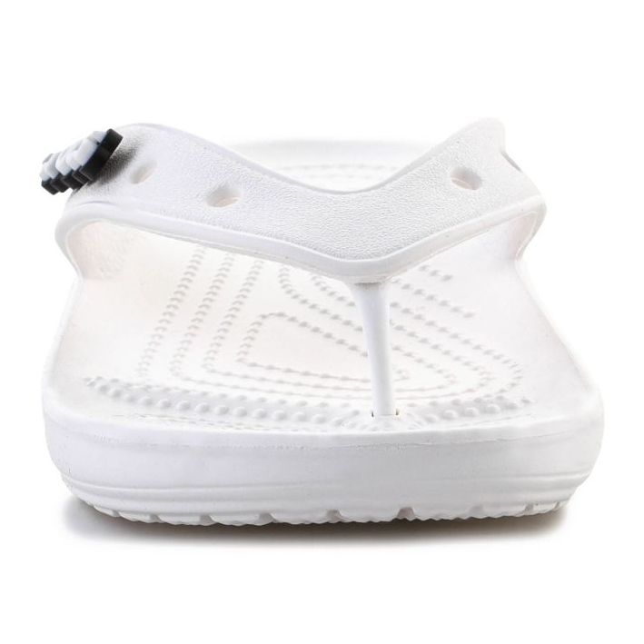 Crocs Classic Flip Infradito W 207713-100 bianca bianca 1