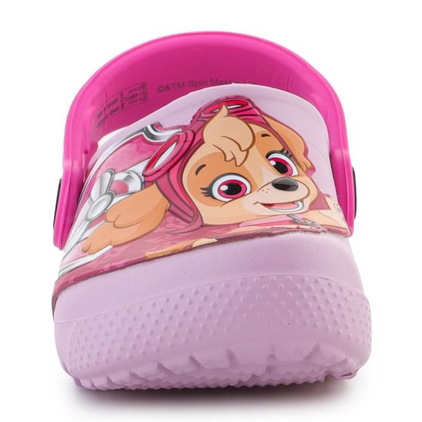 Zoccoli Crocs Fl Paw Patrol Patch Cg T 207487-6GD rosa 1