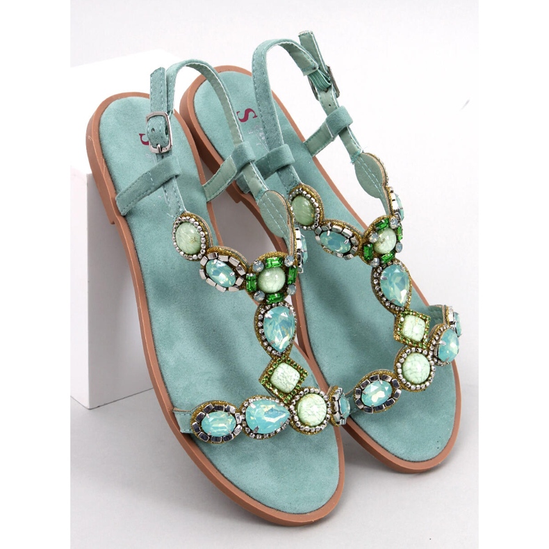 Seastar Jolene Sandali con perline verdi verde 1